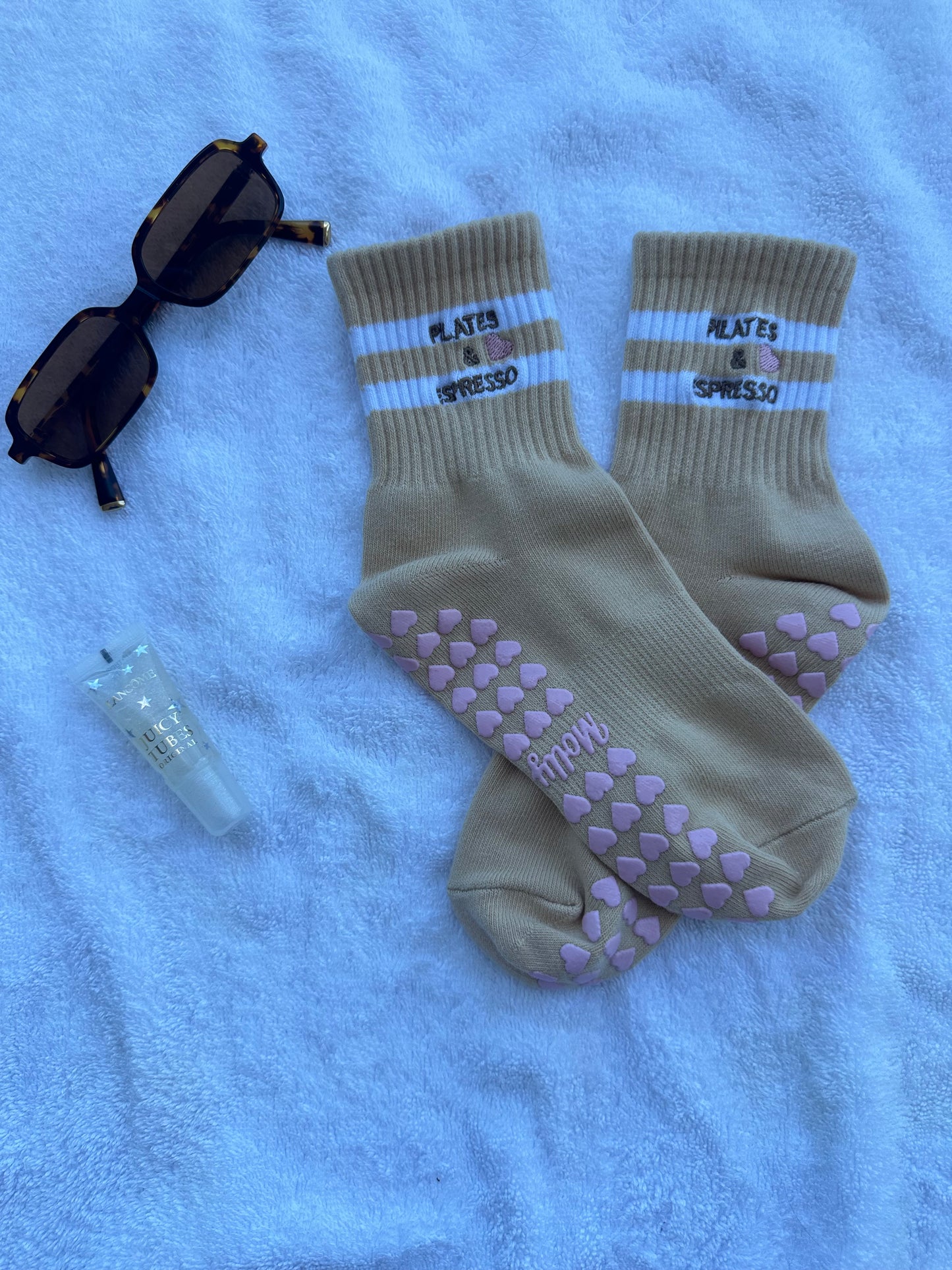 PILATES & ESPRESSO grip sock